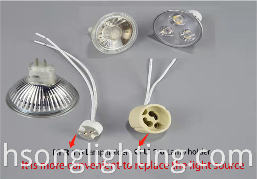 Hot Sales Aluminium LED Spotlight GU10 LED 5W MR16 12V 5W GU5.3 Copa da lâmpada